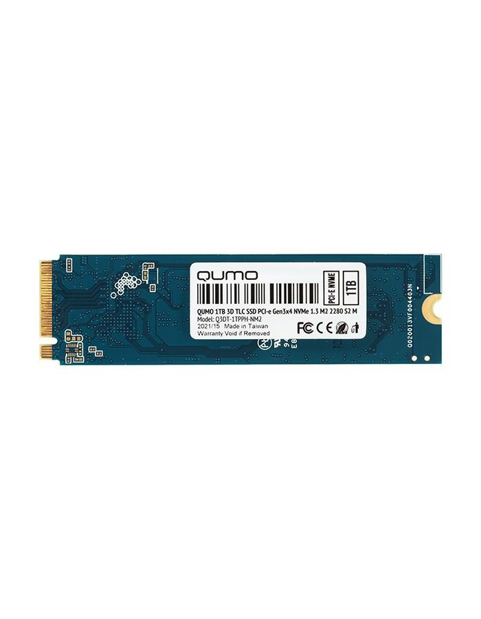 Накопитель SSD Qumo Novation TLC 3D 1Tb (Q3DT-1TPPH-NM2) 32330 - фото 1