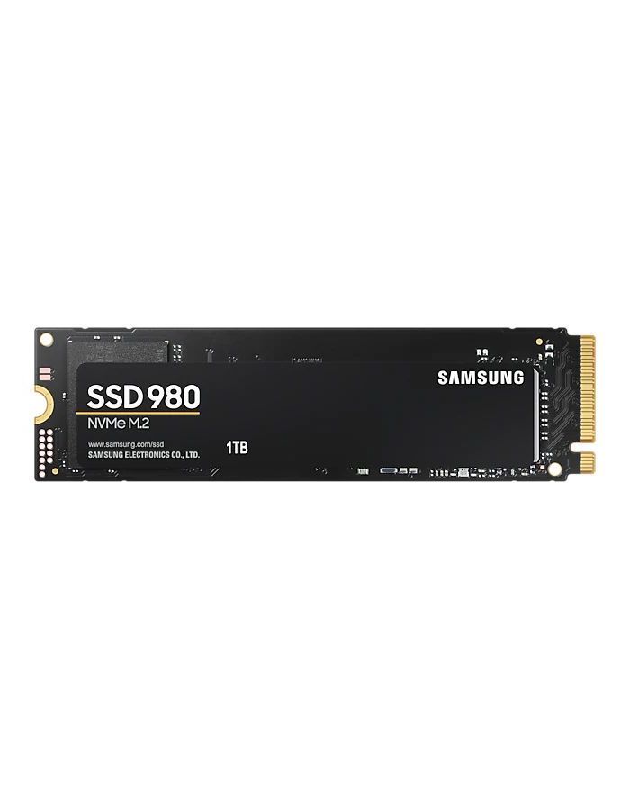 Накопитель SSD Samsung 980 1Tb (MZ-V8V1T0BW) накопитель ssd samsung 2 0tb 980 pro mz v8p2t0cw