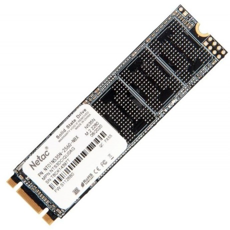 Накопитель SSD Netac N535N 256Gb (NT01N535N-256G-N8X) - фото 2