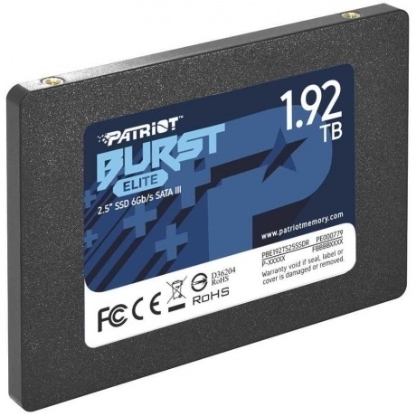 Накопитель SSD Patriot1.95TB BURST E (PBE192TS25SSDR) - фото 3