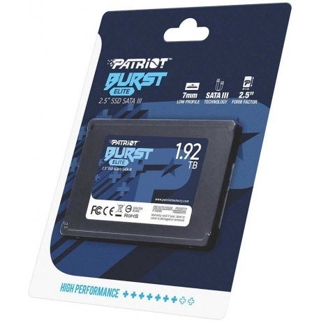 Накопитель SSD Patriot1.95TB BURST E (PBE192TS25SSDR) - фото 6