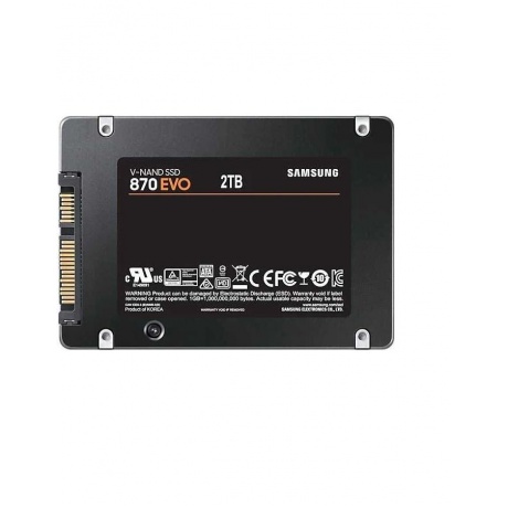 Накопитель SSD Samsung 2TB 870 EVO (MZ-77E2T0BW) - фото 2