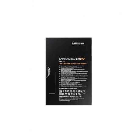 Накопитель SSD Samsung 2TB 870 EVO (MZ-77E2T0BW) - фото 7