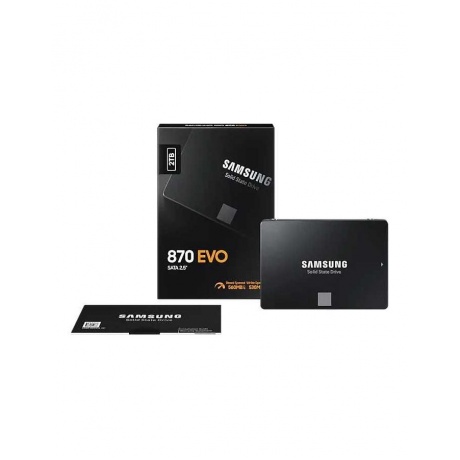 Накопитель SSD Samsung 2TB 870 EVO (MZ-77E2T0BW) - фото 9