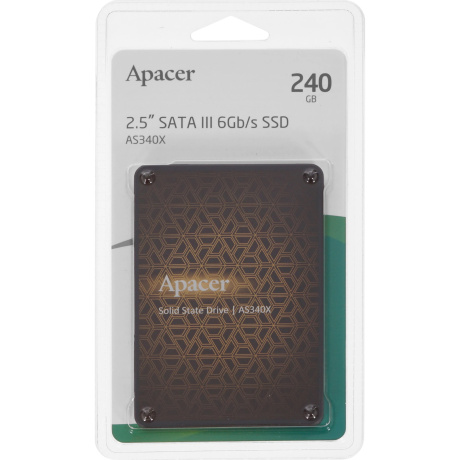 Накопитель SSD Apacer AS340 Panther 240Gb (AP240GAS340XC-1)