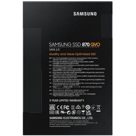 Накопитель SSD Samsung SATA III 8Tb (MZ-77Q8T0BW) - фото 6
