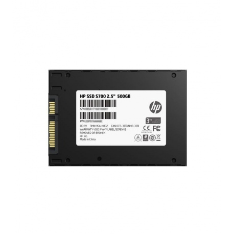 Накопитель SSD HP S700 500Gb (2DP99AA) - фото 4