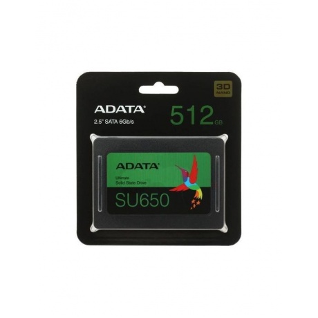 Накопитель SSD A-Data SU650 512GB (ASU650SS-512GT-R) - фото 1
