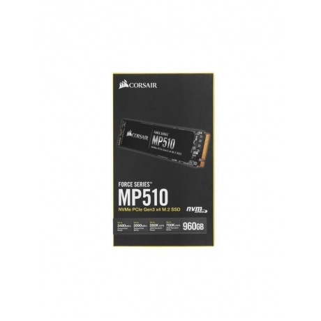 Накопитель SSD Corsair MP510 Client 960GB (CSSD-F960GBMP510B) - фото 3