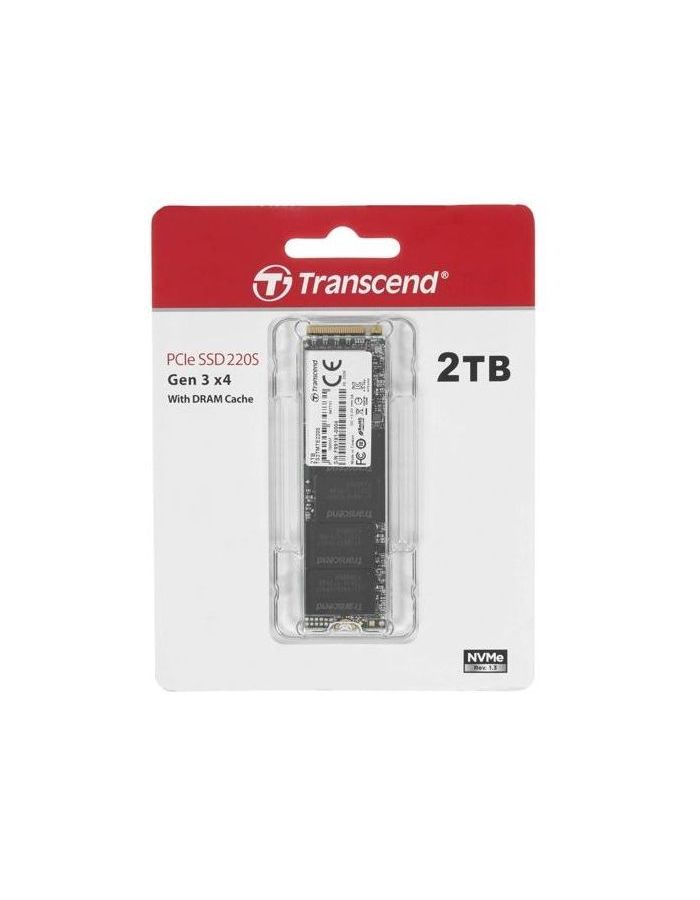 цена Накопитель SSD Transcend MTE220S 2.0Tb (TS2TMTE220S)