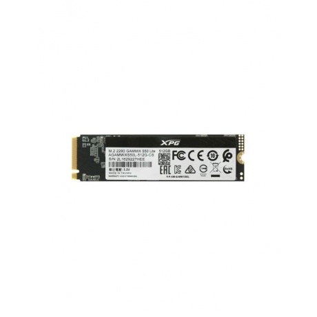 Накопитель SSD A-Data Gammix S50 Lite 512GB (AGAMMIXS50L-512G-CS) - фото 2