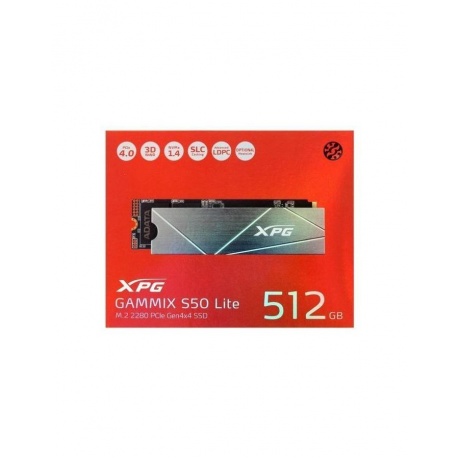 Накопитель SSD A-Data Gammix S50 Lite 512GB (AGAMMIXS50L-512G-CS) - фото 5