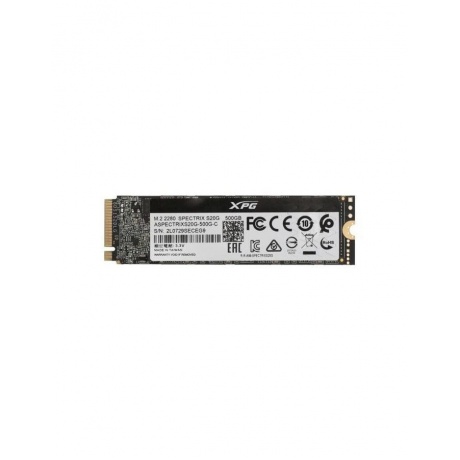 Накопитель SSD A-Data Spectrix S20G 500GB (ASPECTRIXS20G-500G-C) - фото 2