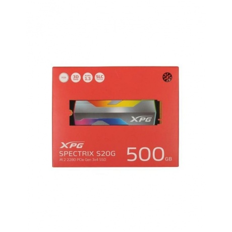 Накопитель SSD A-Data Spectrix S20G 500GB (ASPECTRIXS20G-500G-C) - фото 5