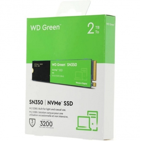 Накопитель SSD Western Digital SN350 2ТБ (WDS200T3G0C) - фото 5