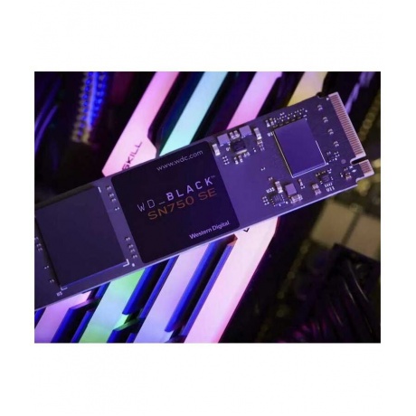 Накопитель SSD Western Digital 1TB TLC Black (WDS100T1B0E) - фото 4