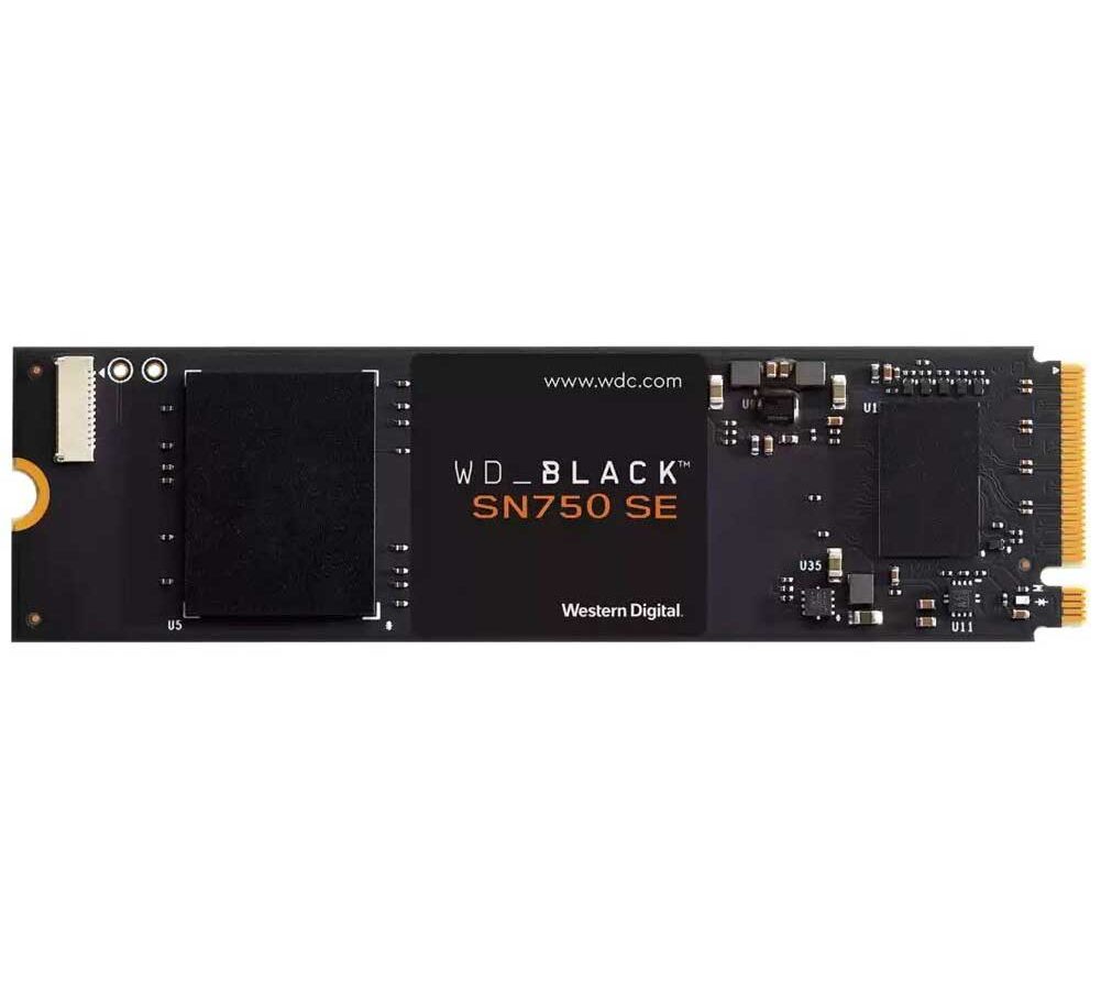 Накопитель SSD Western Digital 1TB TLC Black (WDS100T1B0E) - фото 1