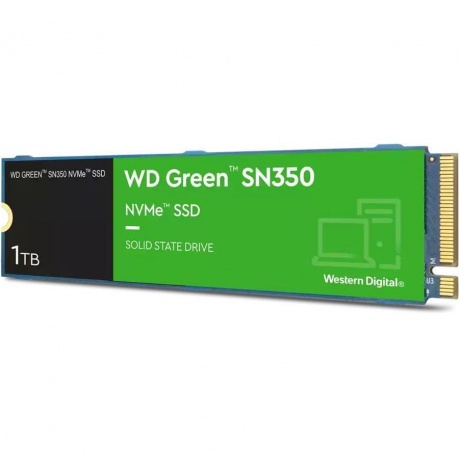 Накопитель SSD Western Digital SN350 NVMe 1ТБ (WDS100T3G0C) - фото 1