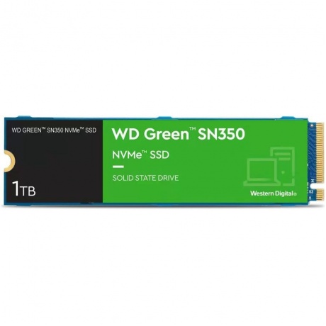 Накопитель SSD Western Digital SN350 NVMe 1ТБ (WDS100T3G0C) - фото 2