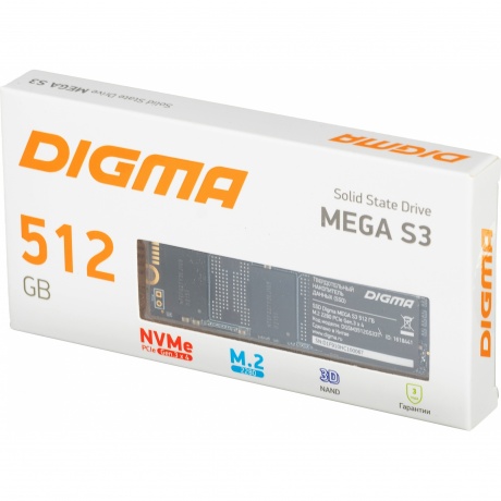 Накопитель SSD Digma PCI-E x4 512Gb (DGSM3512GS33T) - фото 6