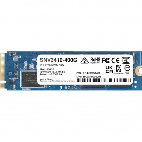 Накопитель SSD Synology M.2 2280 400GB SNV3410-400G