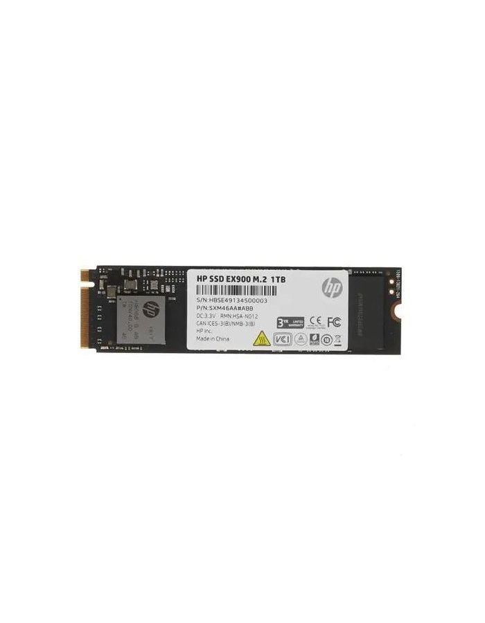 Накопитель SSD 1TB HP EX900 M.2, NVMe 3D TLC [R/W - 2100/1500 MB/s] твердотельный накопитель ssd m 2 hp 512gb ex900 plus series