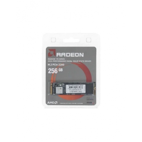Накопитель SSD 256GB AMD Radeon R5 Client M.2, NVMe 3D TLC [R/W - 1900/900 MB/s] - фото 4