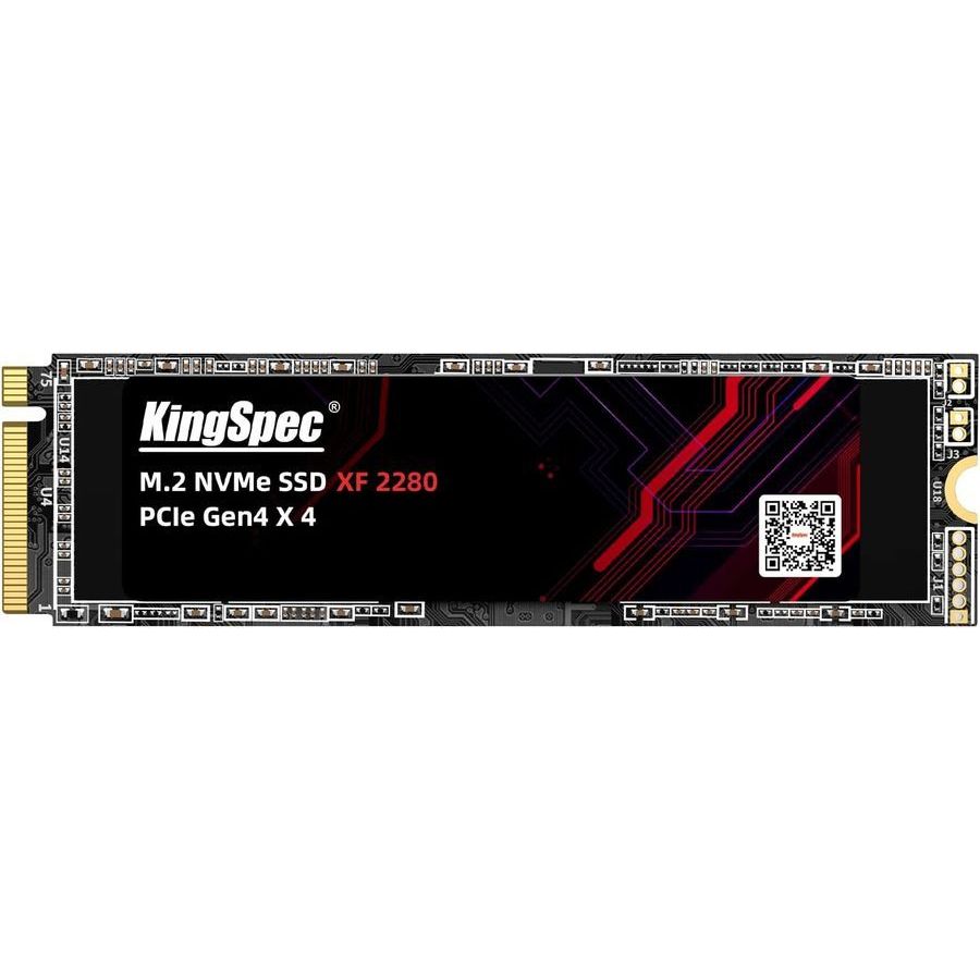 Накопитель SSD Kingspec PCI-E 4.0 x4 512Gb (XF-512) внутренний ssd msata kingspec 512gb mt series mt 512 sata3 up to 560 540mbs 3d nand 240tbw