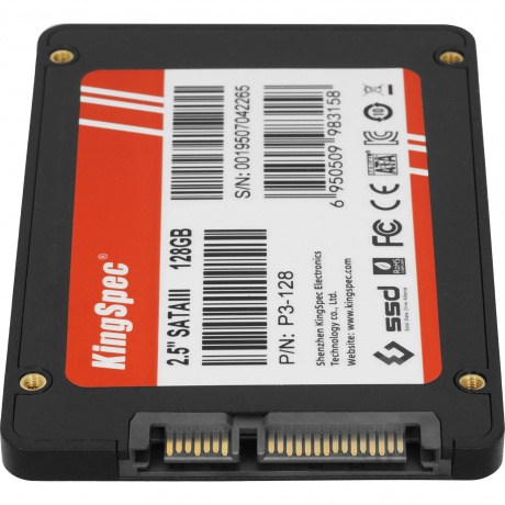 Накопитель SSD Kingspec SATA III 128Gb (P3-128) - фото 3