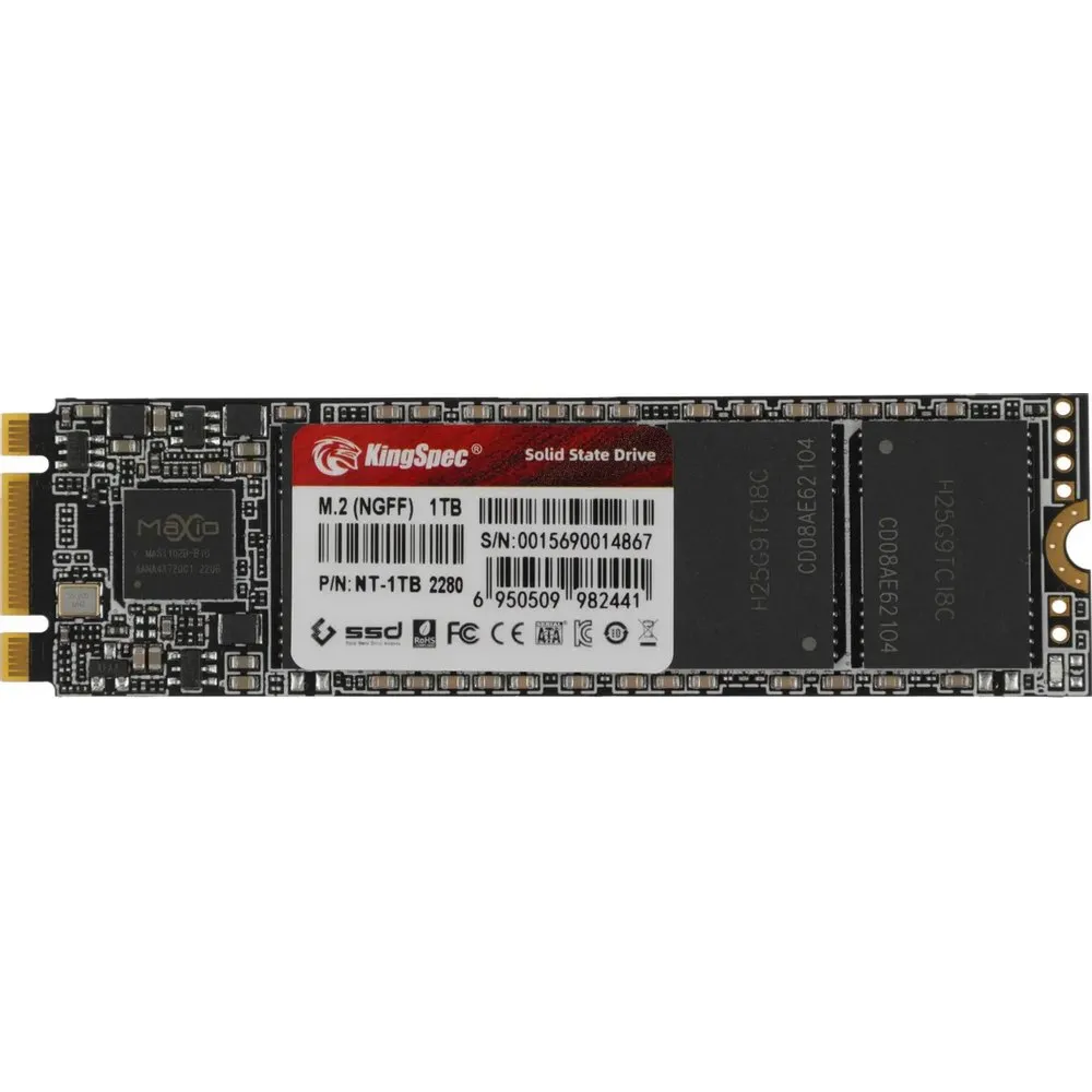 Накопитель SSD Kingspec SATA III 1Tb (NT-1TB) - фото 3