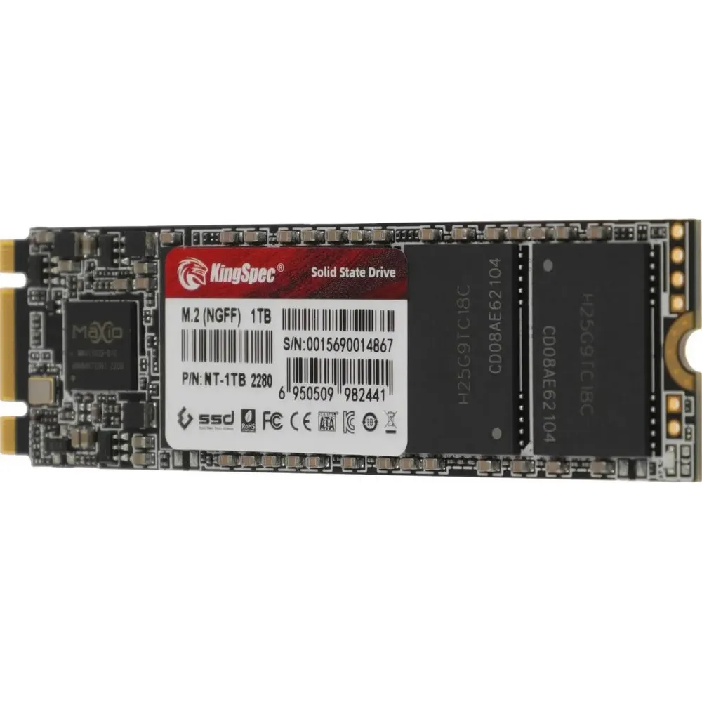 Накопитель SSD Kingspec SATA III 1Tb (NT-1TB) - фото 6