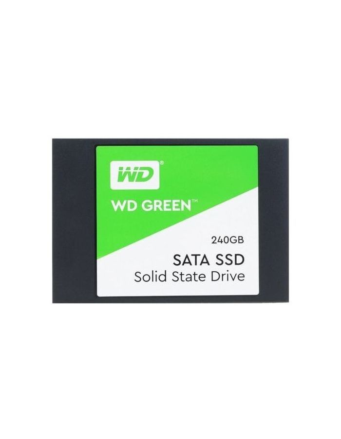 Накопитель SSD Western Digital Green 240Gb (WDS240G3G0A) твердотельный накопитель western digital green ssd 240gb sata wds240g3g0a