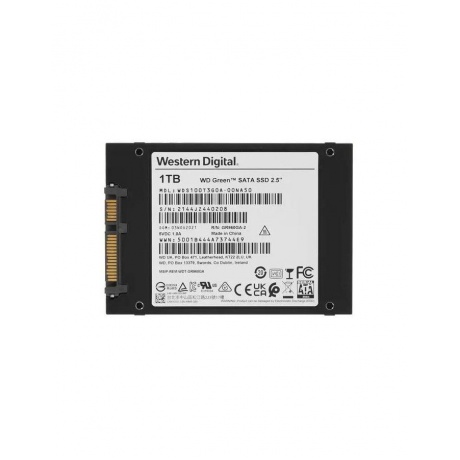 Накопитель SSD WD SATA III 1Tb (WDS100T230A) - фото 2