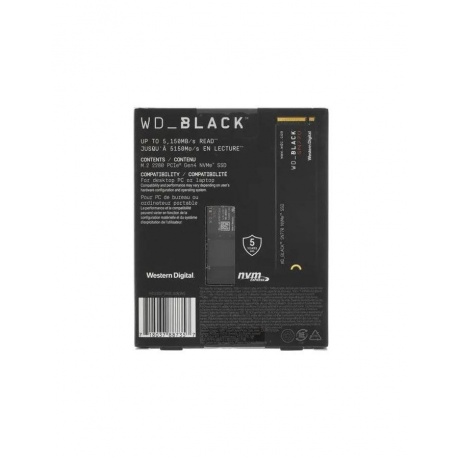 Накопитель SSD WD 2TB Black (WDS200T3X0E) - фото 3