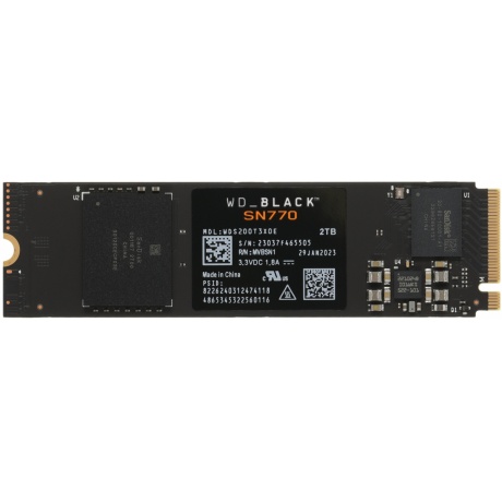 Накопитель SSD WD 2TB Black (WDS200T3X0E) - фото 2