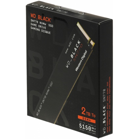 Накопитель SSD WD 2TB Black (WDS200T3X0E) - фото 5