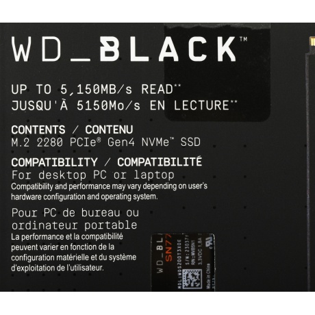 Накопитель SSD WD 2TB Black (WDS200T3X0E) - фото 8