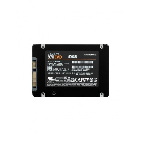 Накопитель SSD Samsung SATA III 500Gb 870 EVO (MZ-77E500B/EU) - фото 2