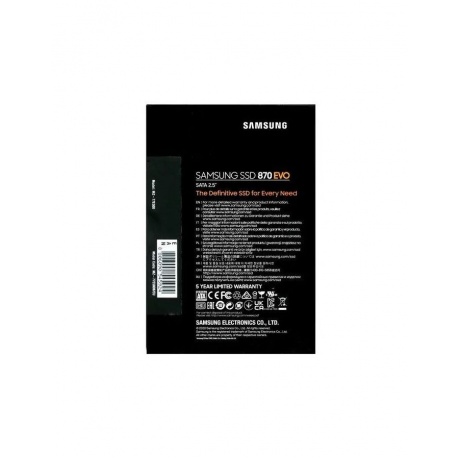 Накопитель SSD Samsung SATA III 500Gb 870 EVO (MZ-77E500B/EU) - фото 5