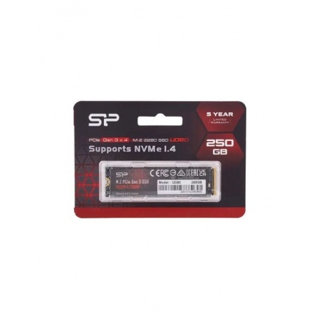 Накопитель SSD Silicon Power UD80 250Gb (SP250GBP34UD8005) - фото 1
