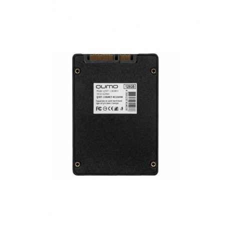 Накопитель SSD Qumo Novation TLC 3D 128Gb (Q3DT-128GMCY) - фото 2