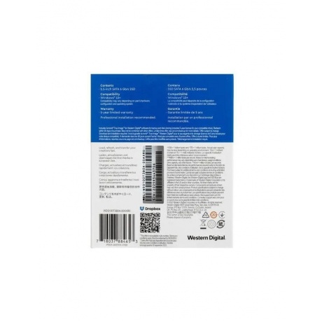Накопитель SSD Western Digital Blue SA510 1Tb (WDS100T3B0A) - фото 5