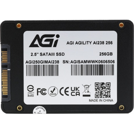 Накопитель SSD AGI 250GB (AGI250GIMAI238) - фото 3