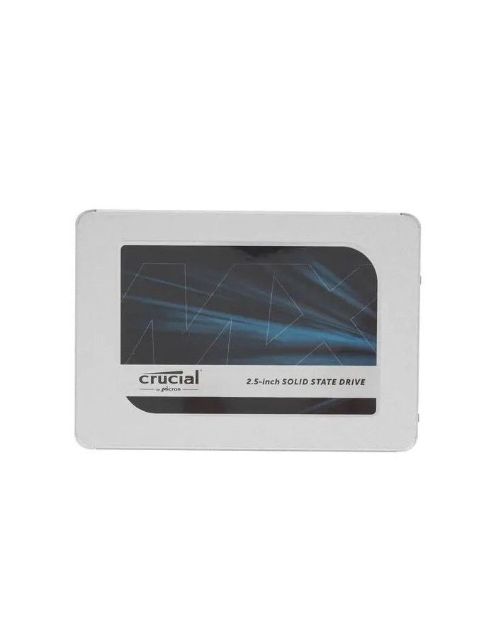 Накопитель SSD Crucial 4Tb 2.5 SATA III MX500 (CT4000MX500SSD1) жесткий диск ssd crucial 2 5 2tb crucial mx500 client ssd