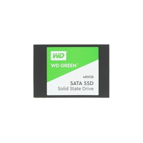 Накопитель SSD WD 480Gb SATA III Green (WDS480G3G0A) - фото 1