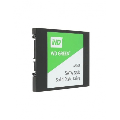 Накопитель SSD WD 480Gb SATA III Green (WDS480G3G0A) - фото 2