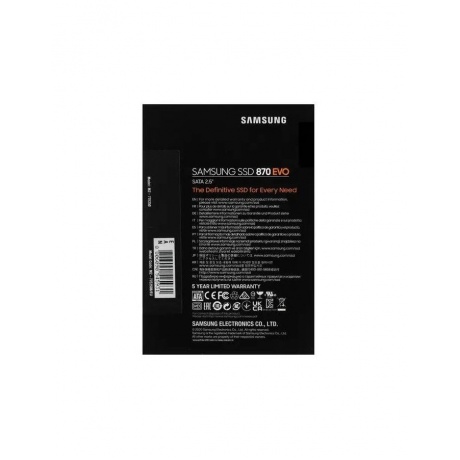 Накопитель SSD Samsung SATA2.5&quot; 250GB 6GB/S 870 EVO (MZ-77E250B/EU) - фото 5