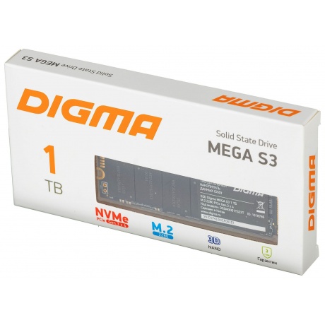 Накопитель SSD Digma 1Tb (DGSM3001TS33T) - фото 9