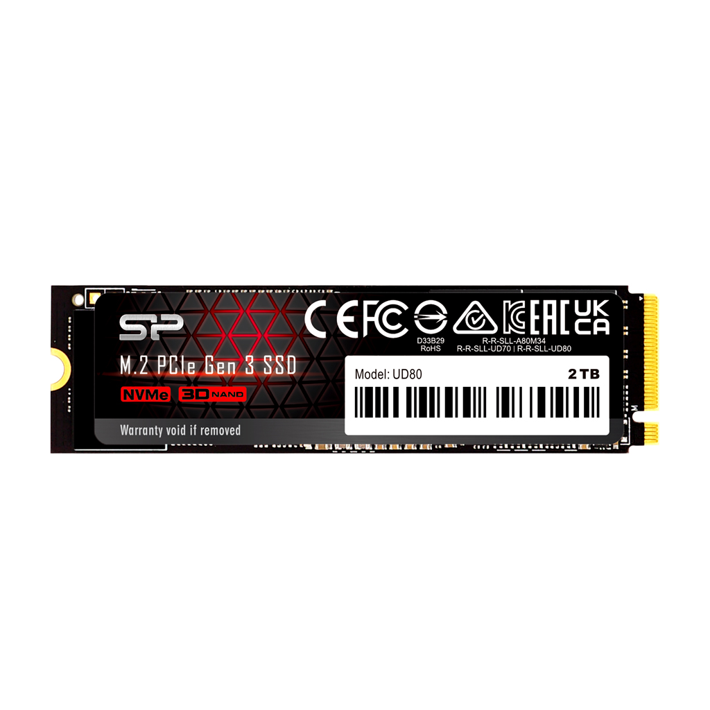 Накопитель SSD Silicon Power 2Tb (SP02KGBP34UD8005) - фото 1