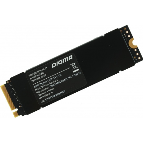 Накопитель SSD Digma 1Tb (DGST4001TG33T) - фото 1